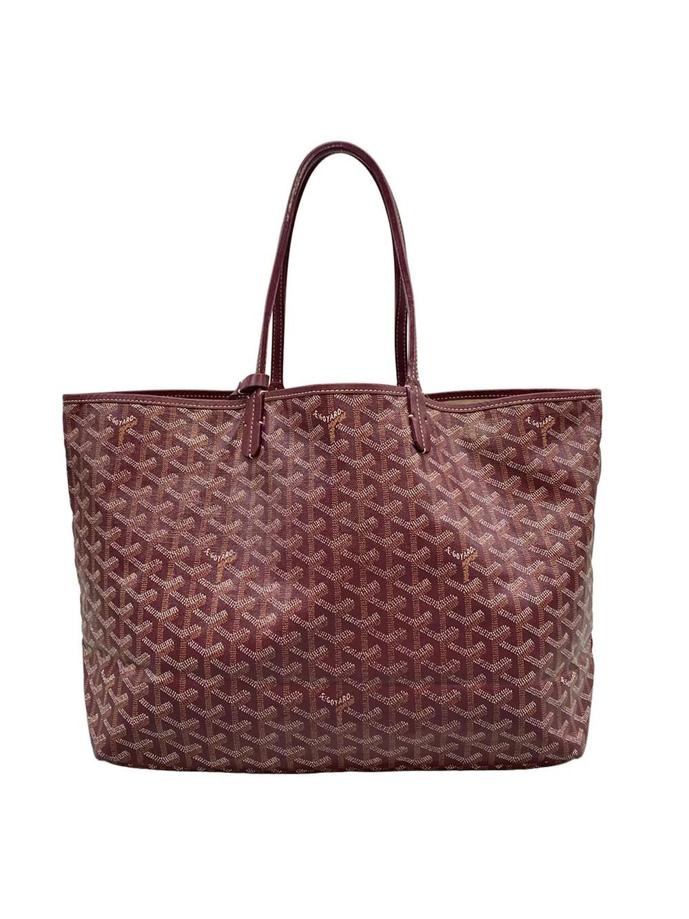 Goyard Saint Louis Pm Bordeaux Coated #372645G18B